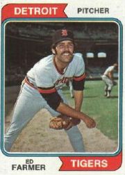 1974 Topps Baseball Cards      506     Ed Farmer